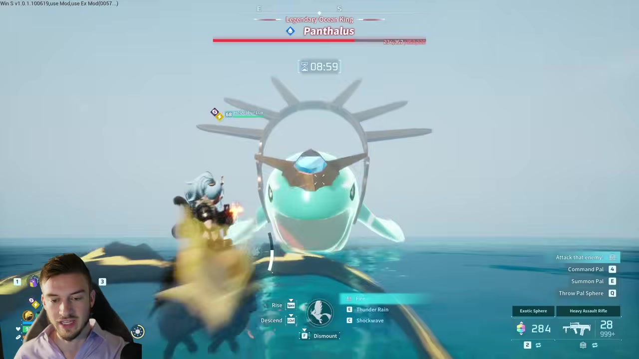 Reload during the break