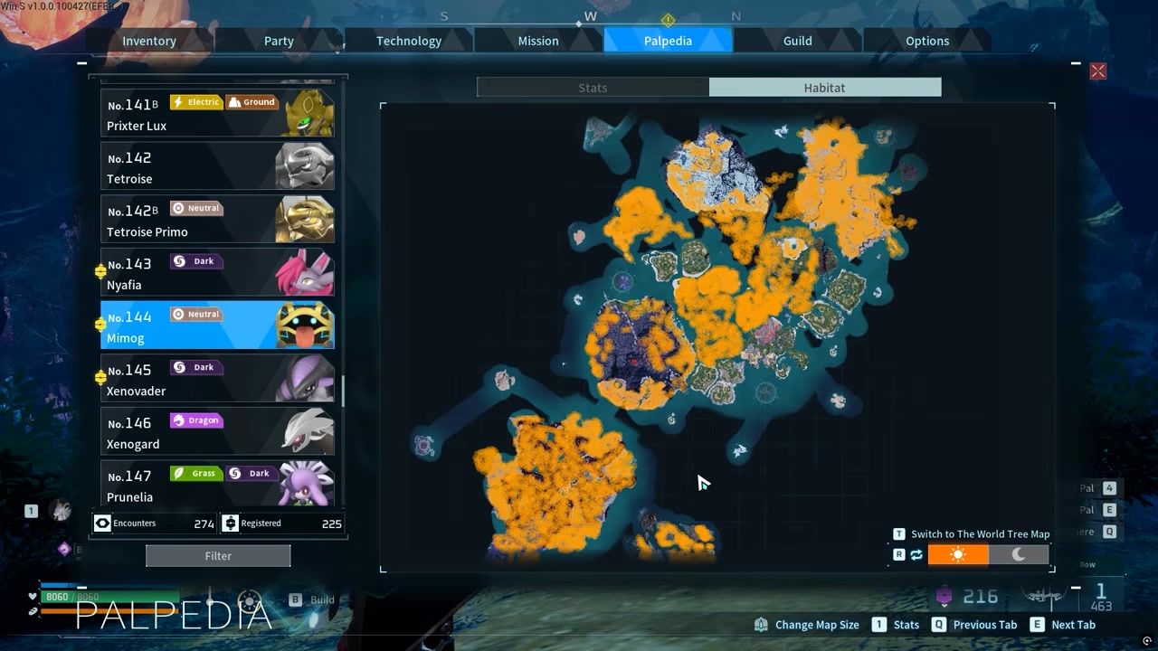 Search the Wintry Biome