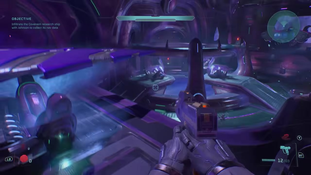Enter the side room