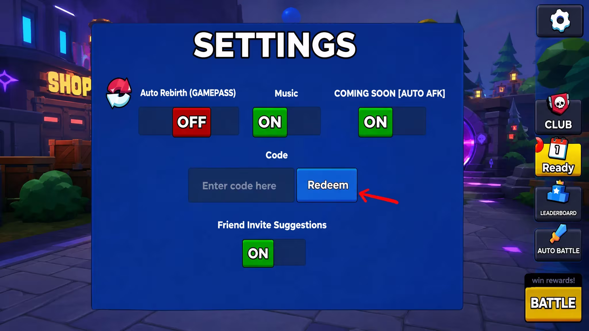 redeem brawl RNG codes