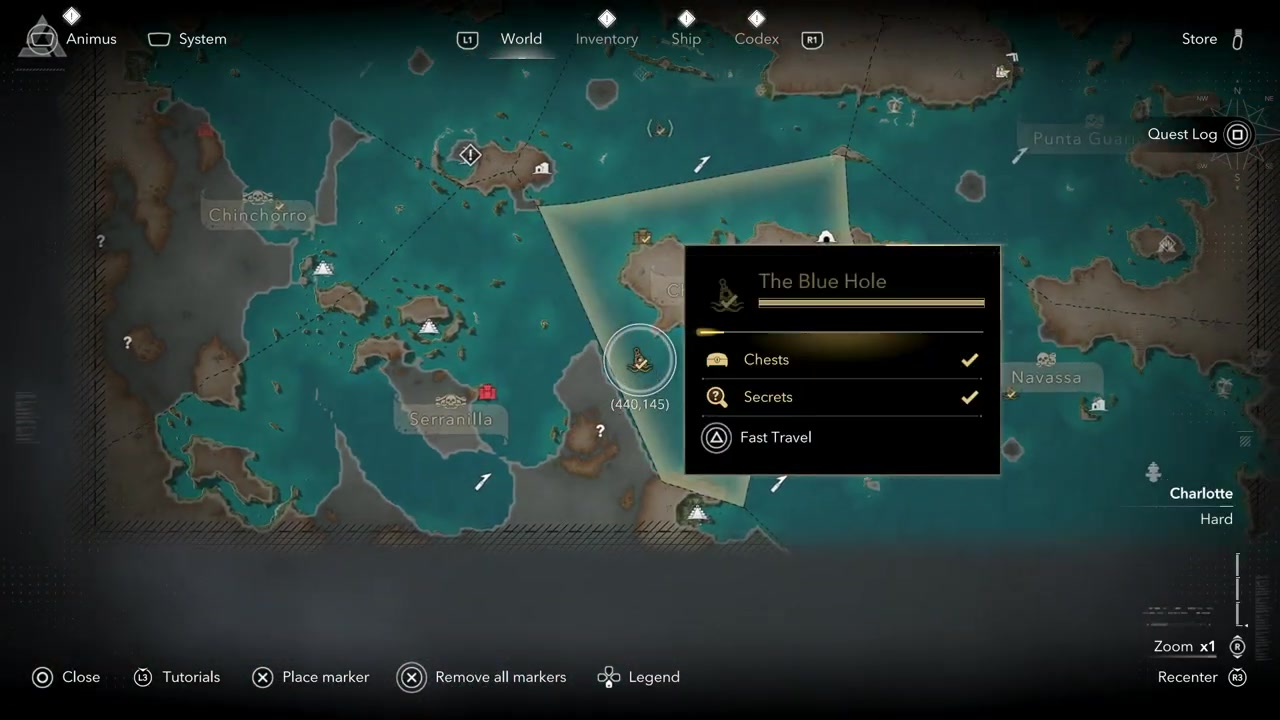 Select The Blue Hole