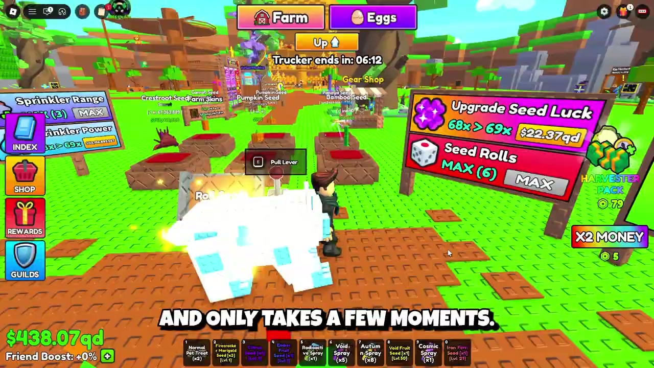 Open the guild menu