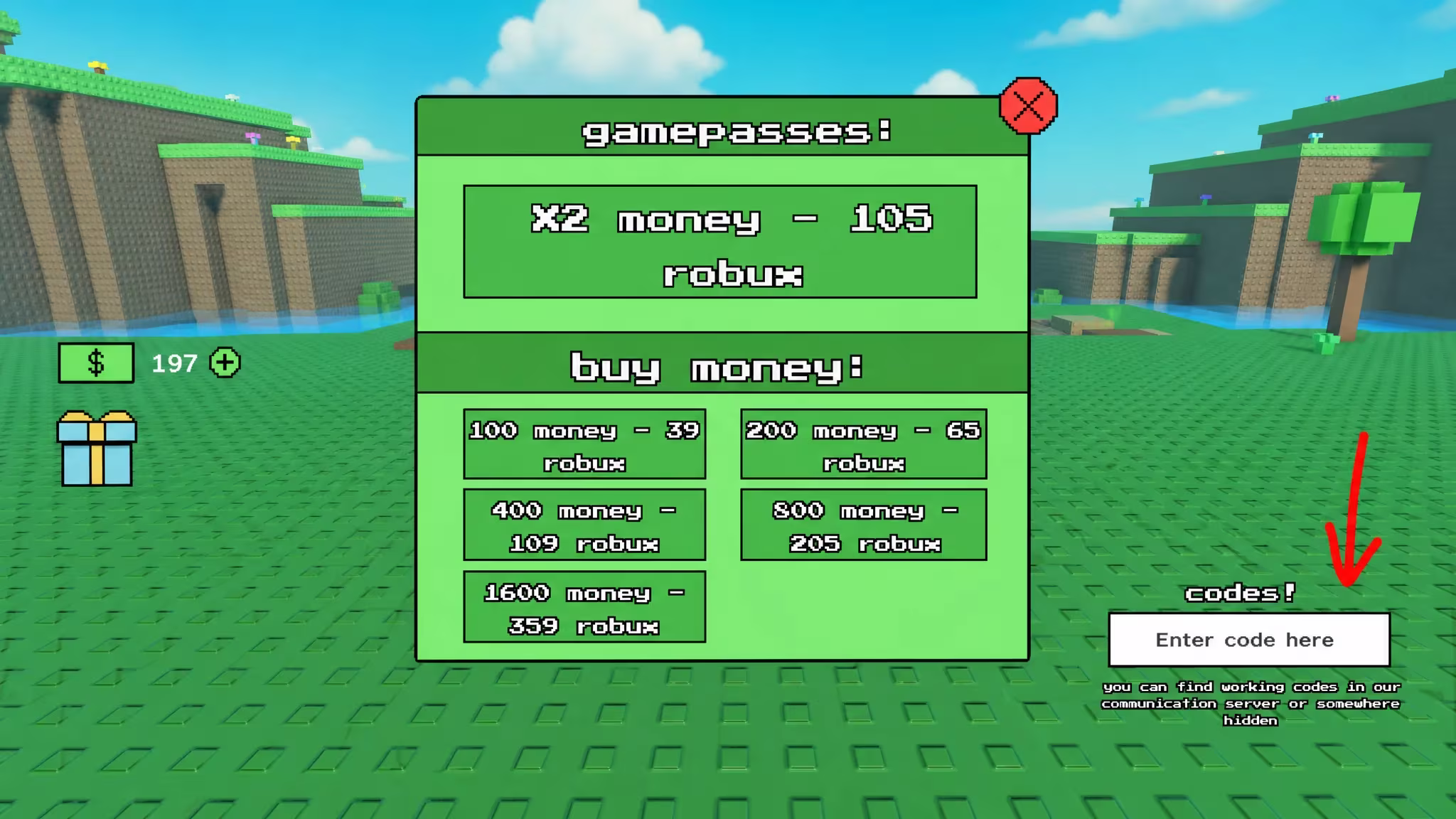How to Redeem Codes in Cavity