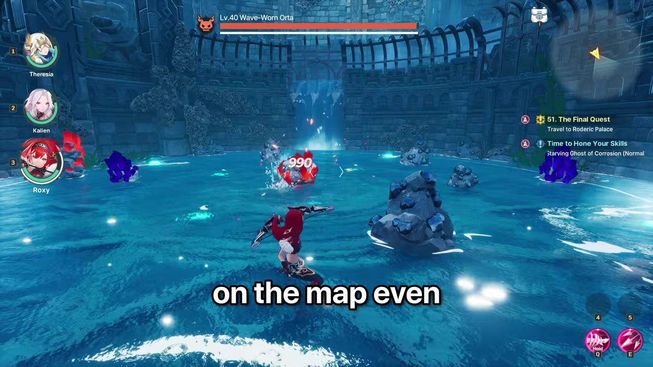 Mark the Sunken Ruins spot