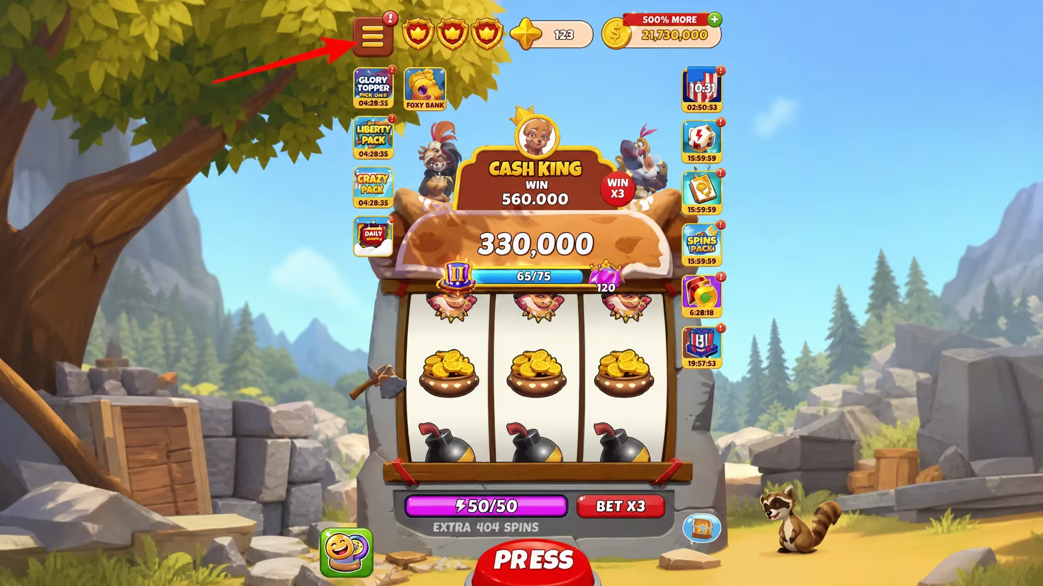 Crazy Fox Free spins