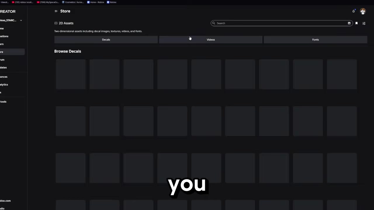Select 2D Assets