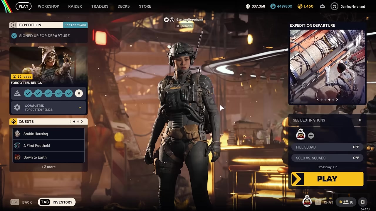Queue solo-vs-squads