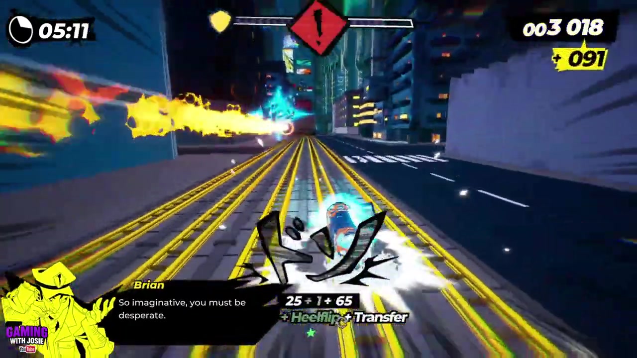 Trick over the first fire beam