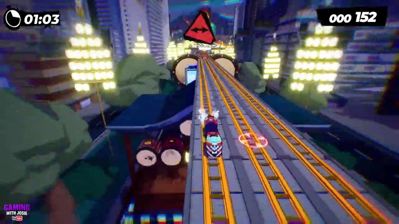 Dodge the first track targets