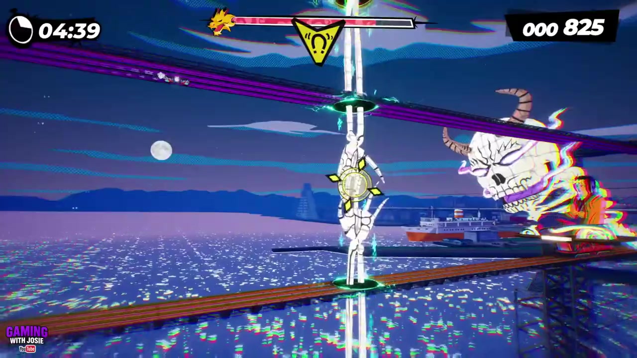 Attack both skeleton arms