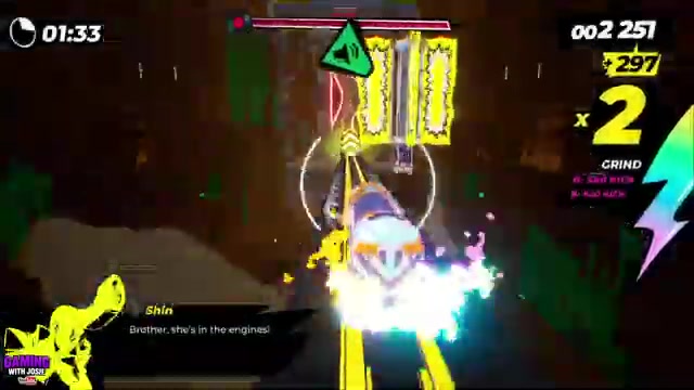 Trick through the first yellow door