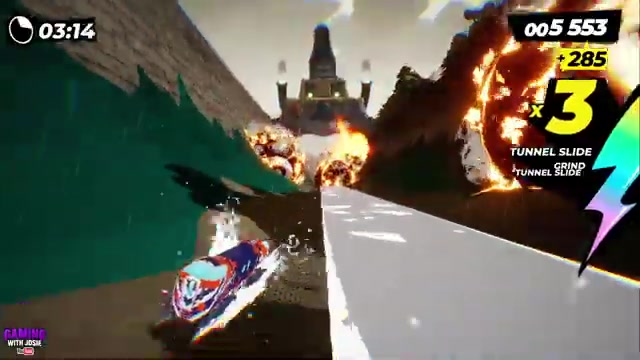 Adjust across the half-pipe
