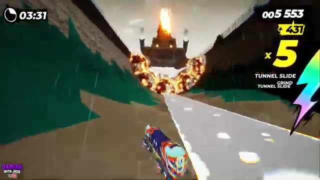 Ride up the boss