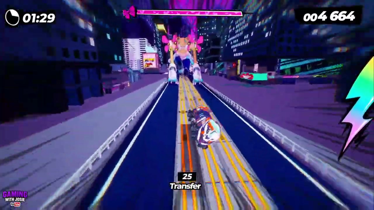 Hit the first shoulder