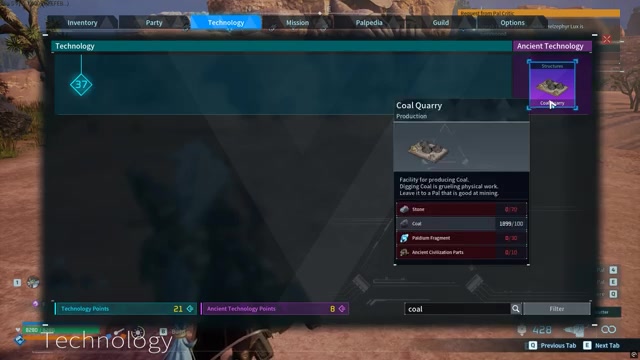 Unlock the Coal Quarry at level 53