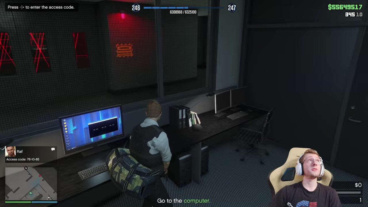 Enter the security code