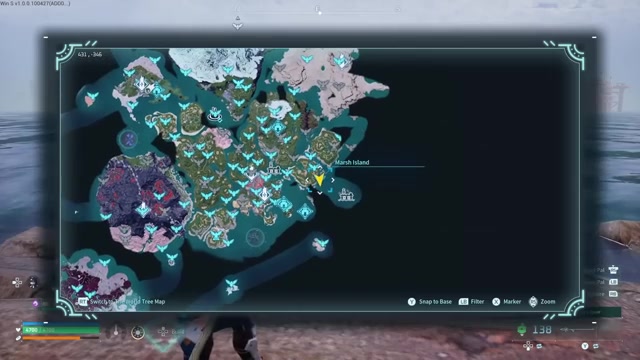 Mark the Oil Rig coordinates