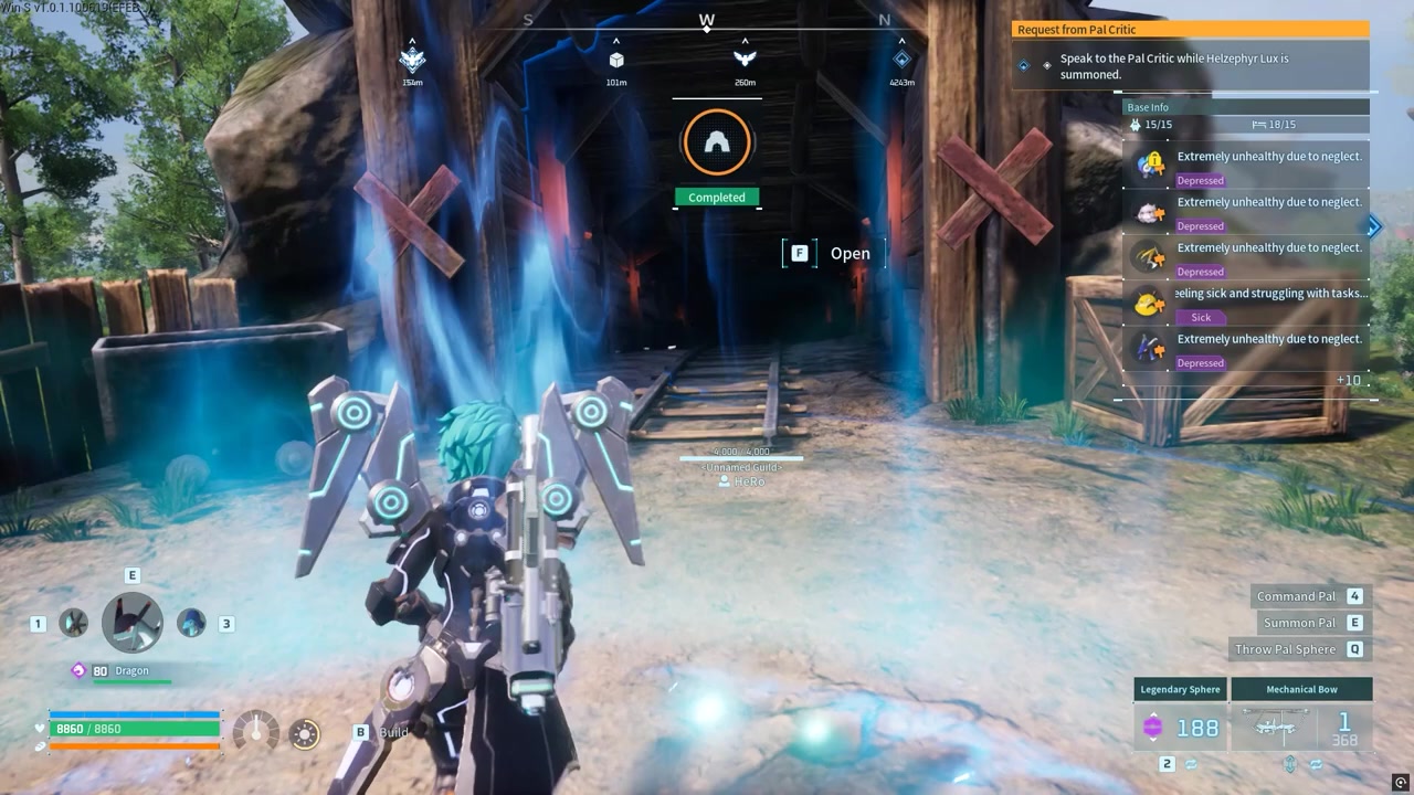 Collect the station rewards