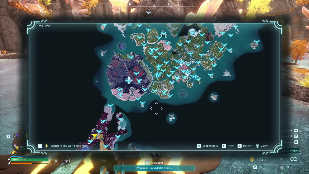 Summon Surfent in the water