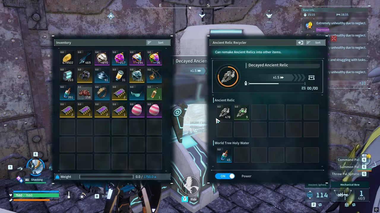 Repeat for more implant rolls