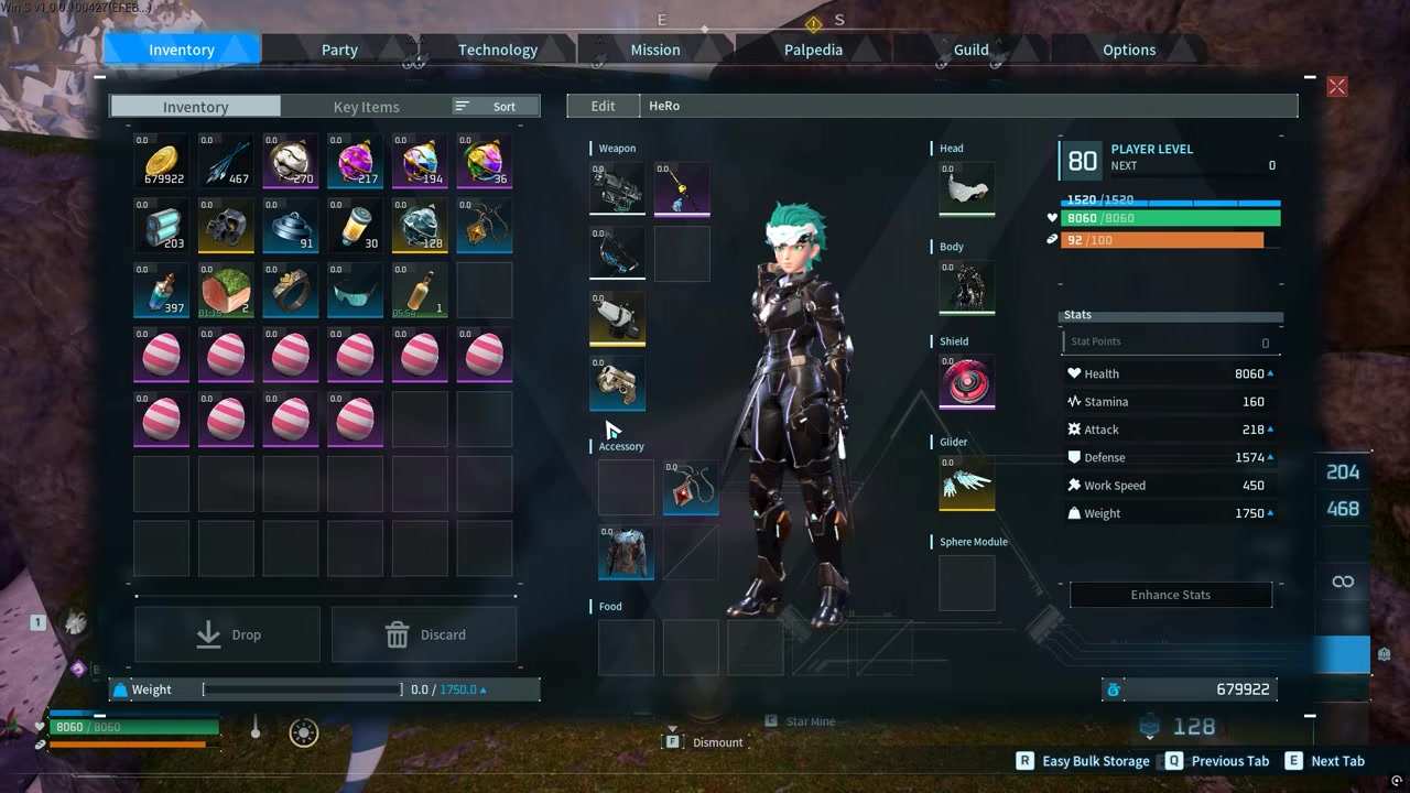Equip the catching ring and spheres