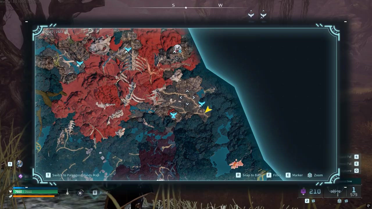 Search the marked upper area