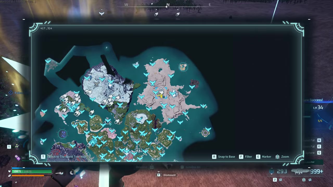 Check the spawned Pal