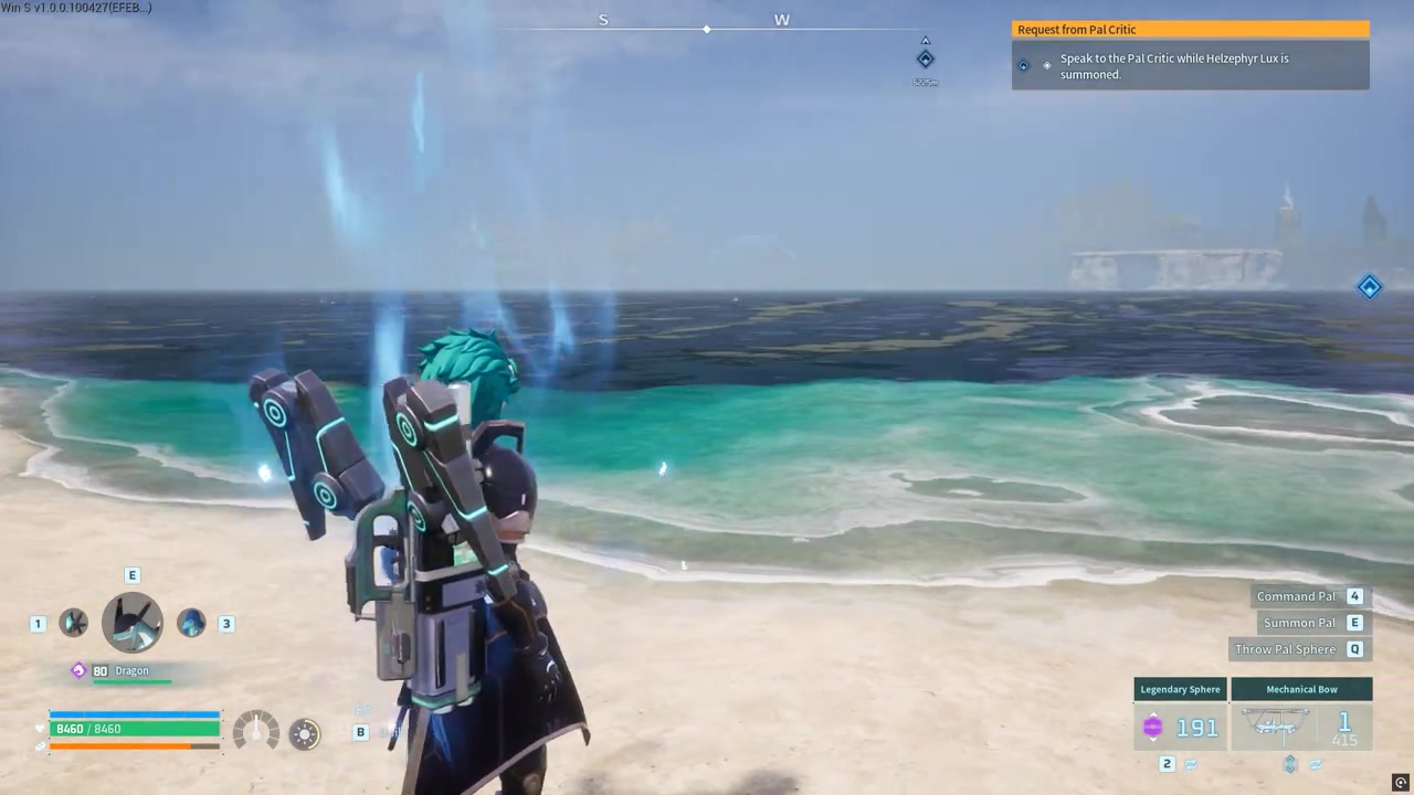 Go to the new island biome