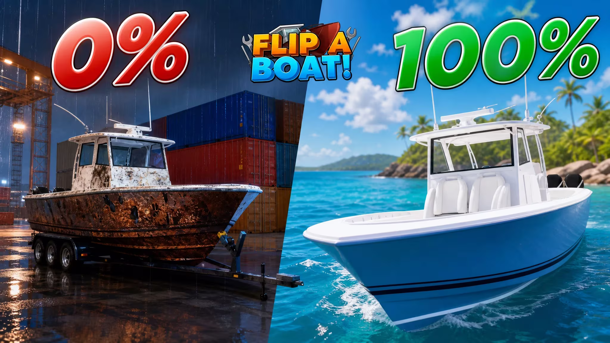 Promo for Flip a Boat