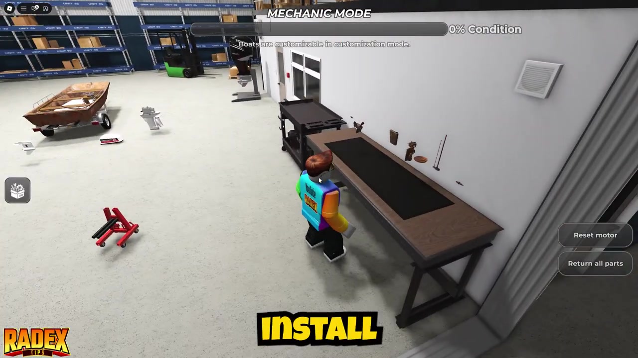 Install the new components
