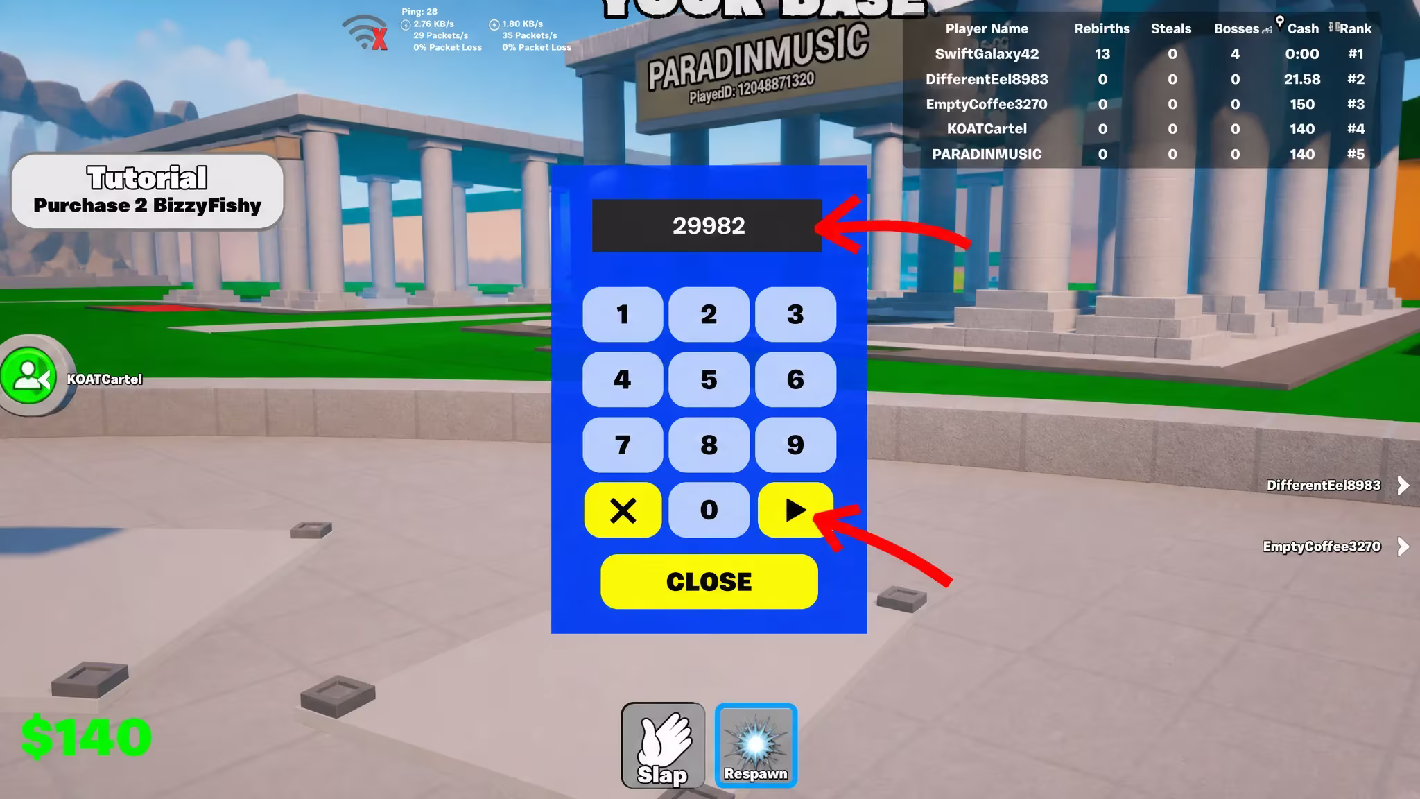 Fortnite Fight The Brainrot Code Use