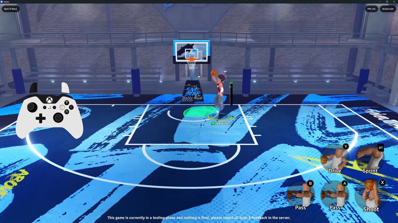 Noah dribbles as LaMelo Ball appears beside him