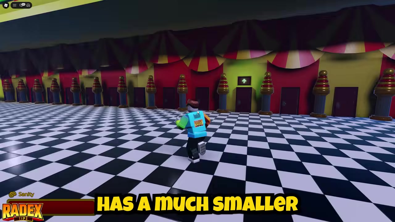 Roblox character list appears with Amazing Digital Circus-inspired styling
