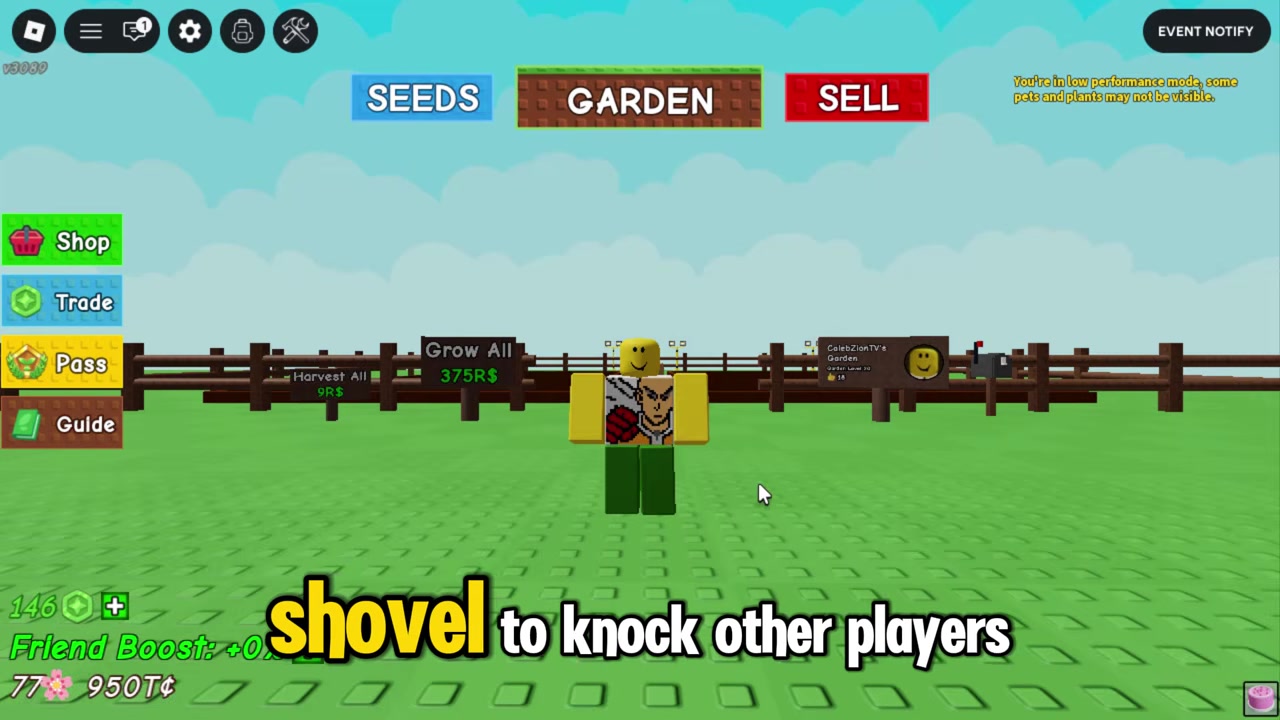 Scattered treasure chests appear across the garden map