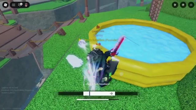 Keep casting for the Crab Floatie