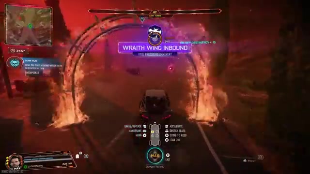 Hit objects during the next Burn Run
