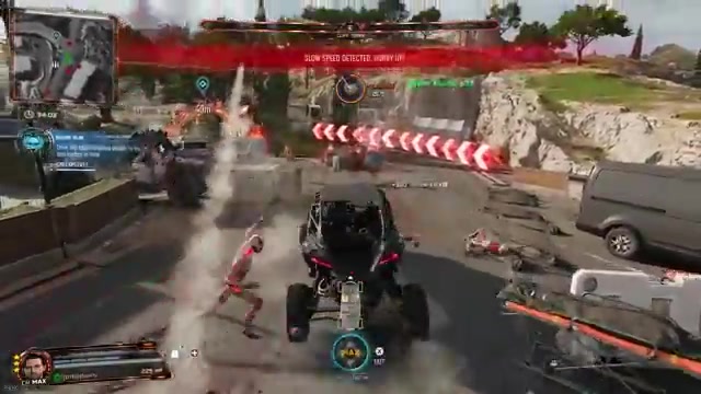 Keep the vehicle moving