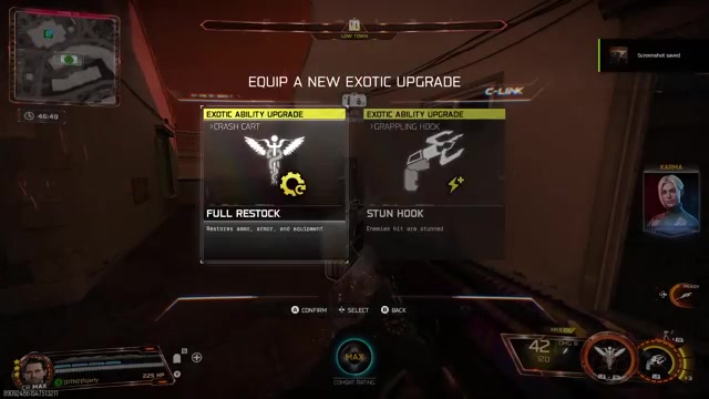 Choose the ability reward