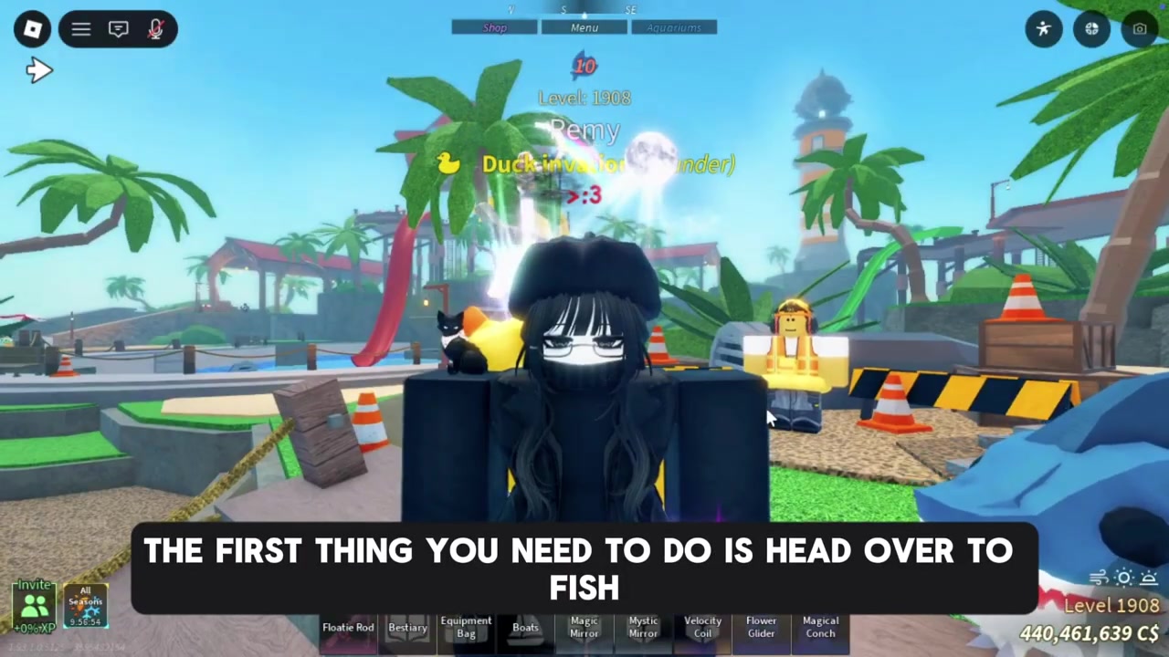 Travel to the Fischfest Clam Island Water Park