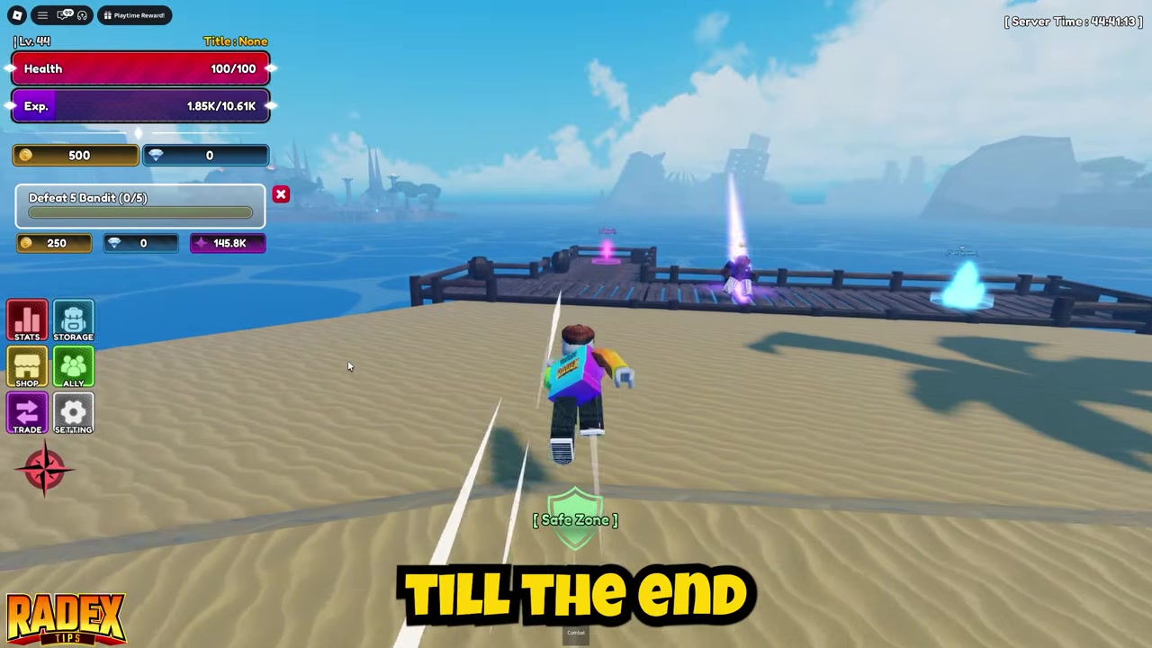 Go to Legends Arena Island