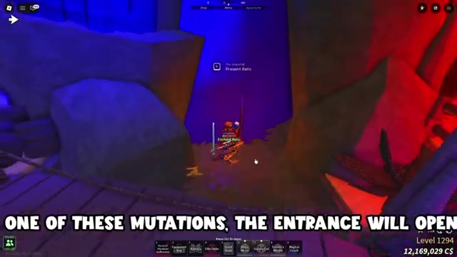 Enter the Chapel area
