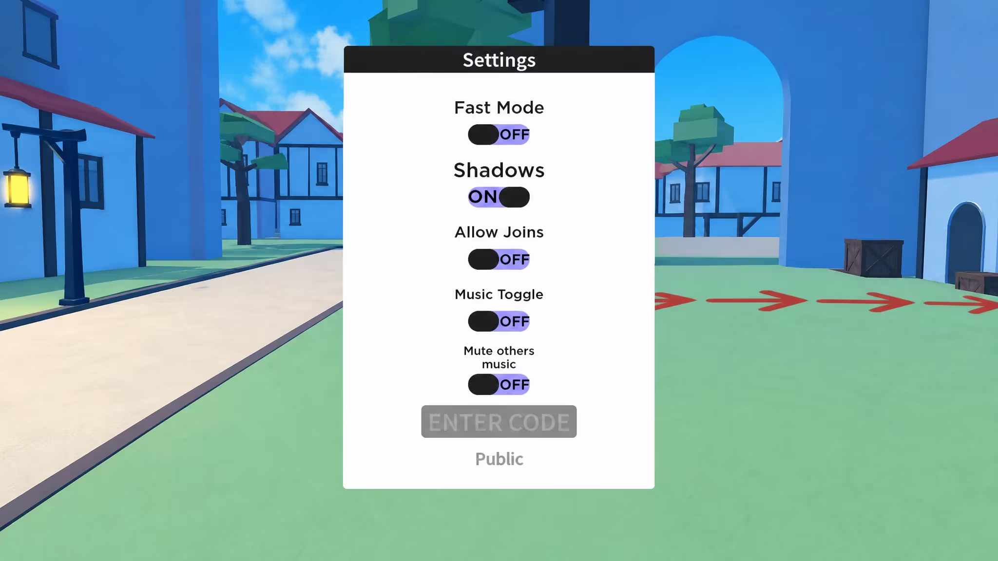 Screenshot of the GPO codes redemption system