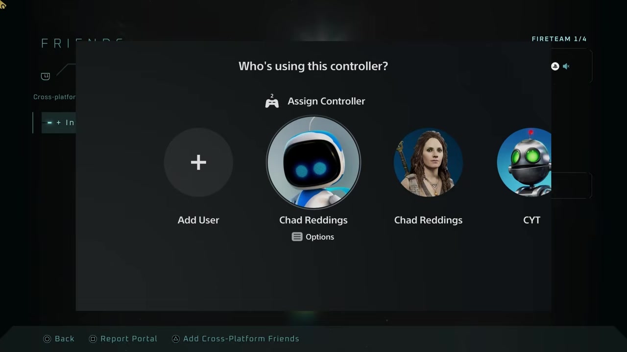 Press X or A to join