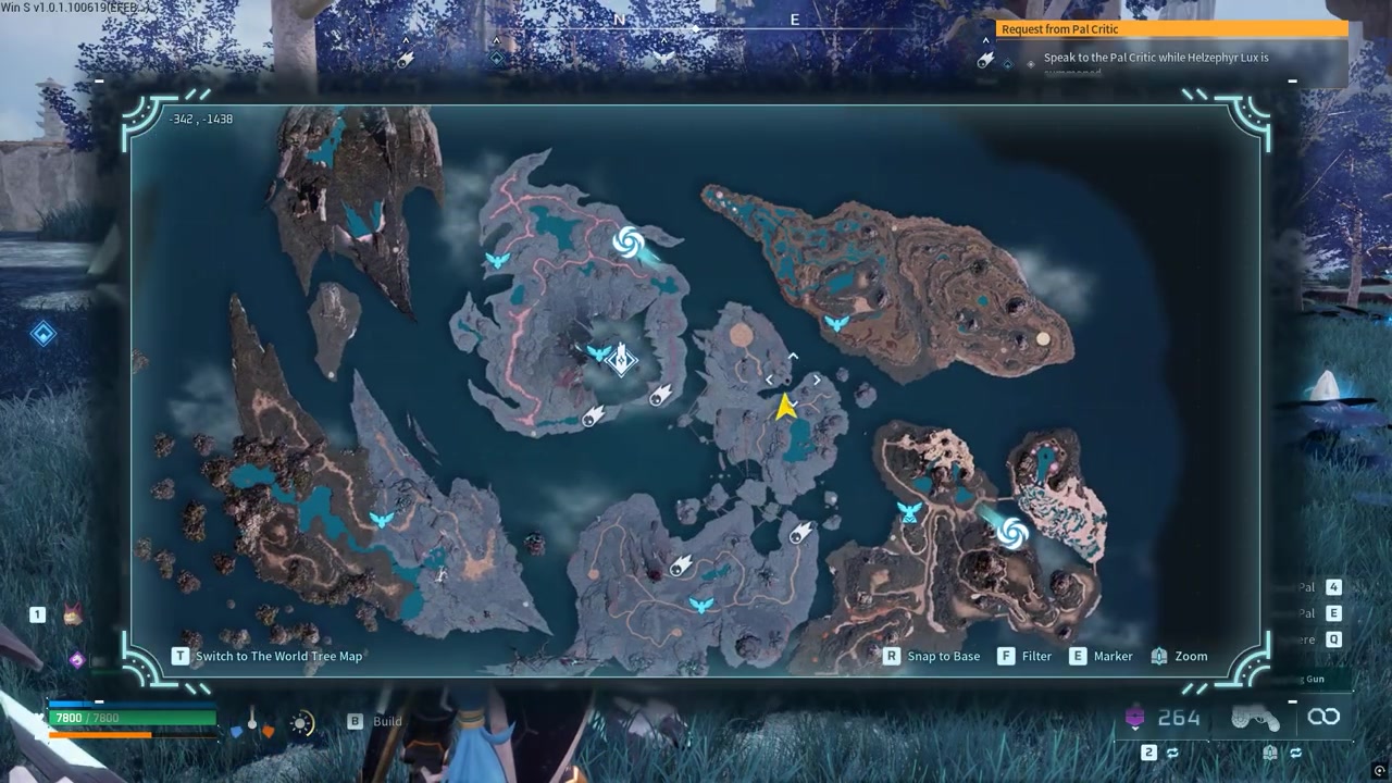 Sweep the spawn area