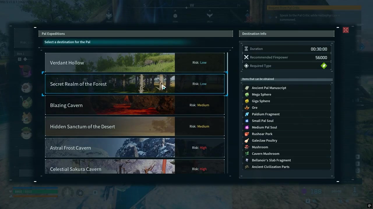 Choose the Rescue expedition