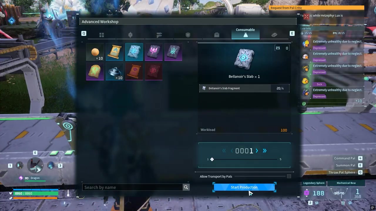 Build the Summoning Altar