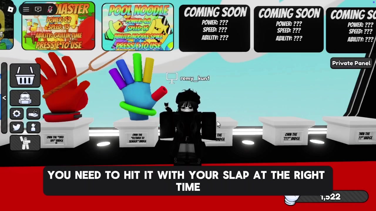 Slap the incoming ball to reflect it