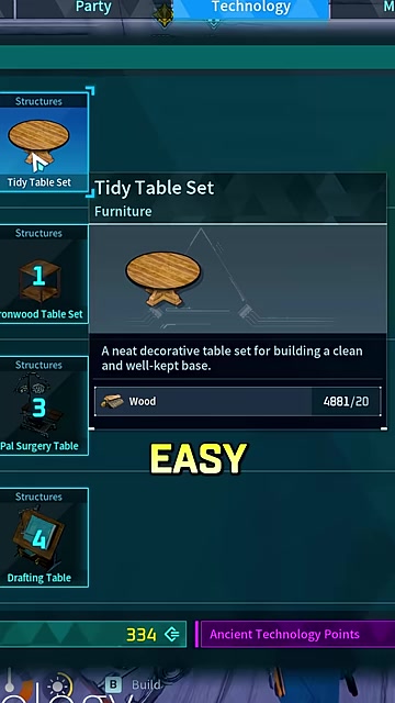 Unlock the Tidy Table Set