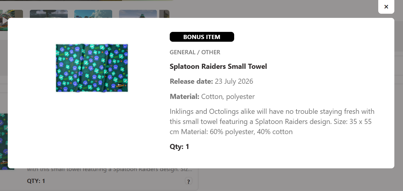 Image credit: Nintendo (Splatoon Raiders Pre-Order Bonus)