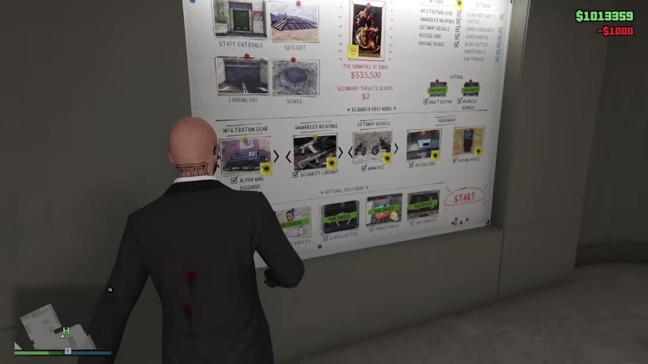 Start another heist